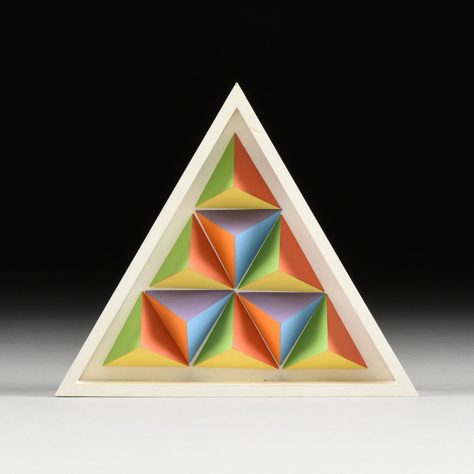 SIBYL EDWARDS (Canadian b. 1944) A CONSTRUCTIVIST OP (1 of 4)