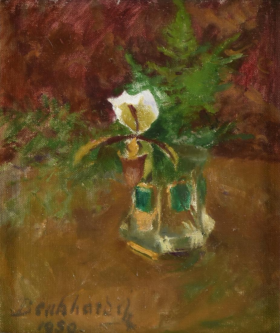 CONTINENTAL SCHOOL, A PAINTING, "Still life with Calla (1 of 9)