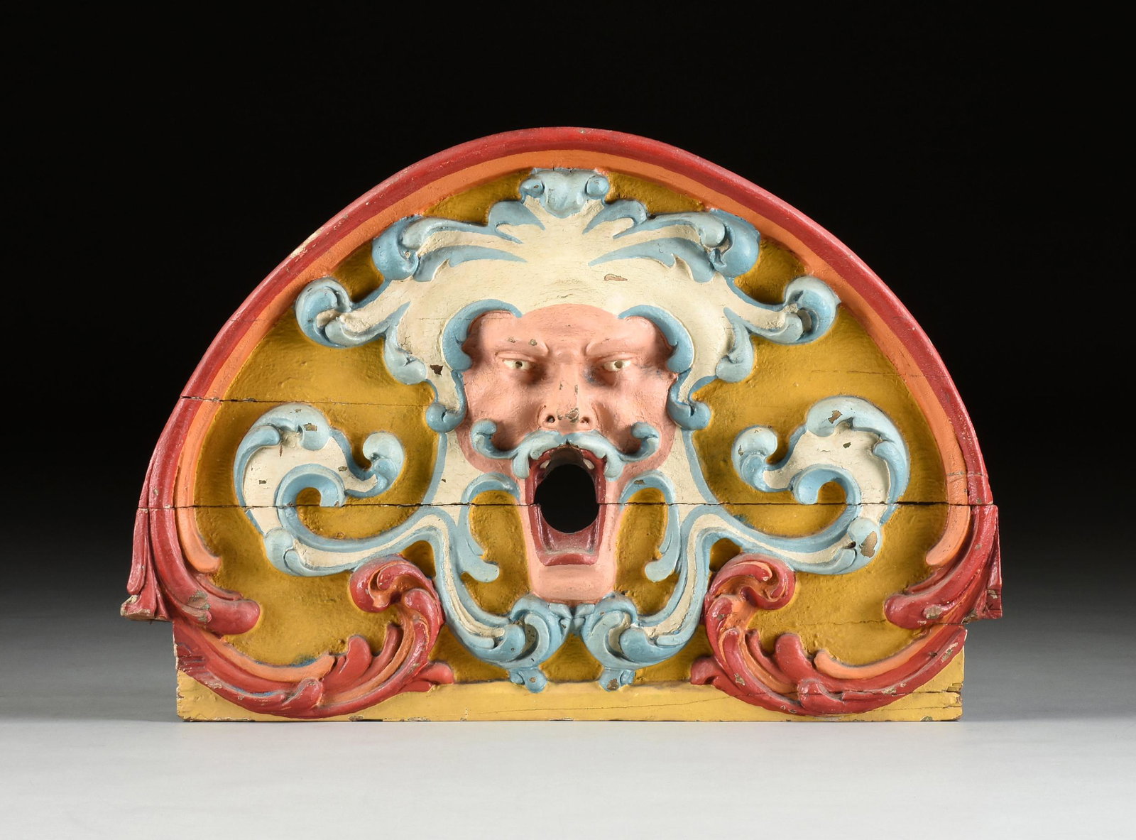 A RENAISSANCE REVIVAL PAINTED WOOD CIRCUS WAGON (1 of 5)