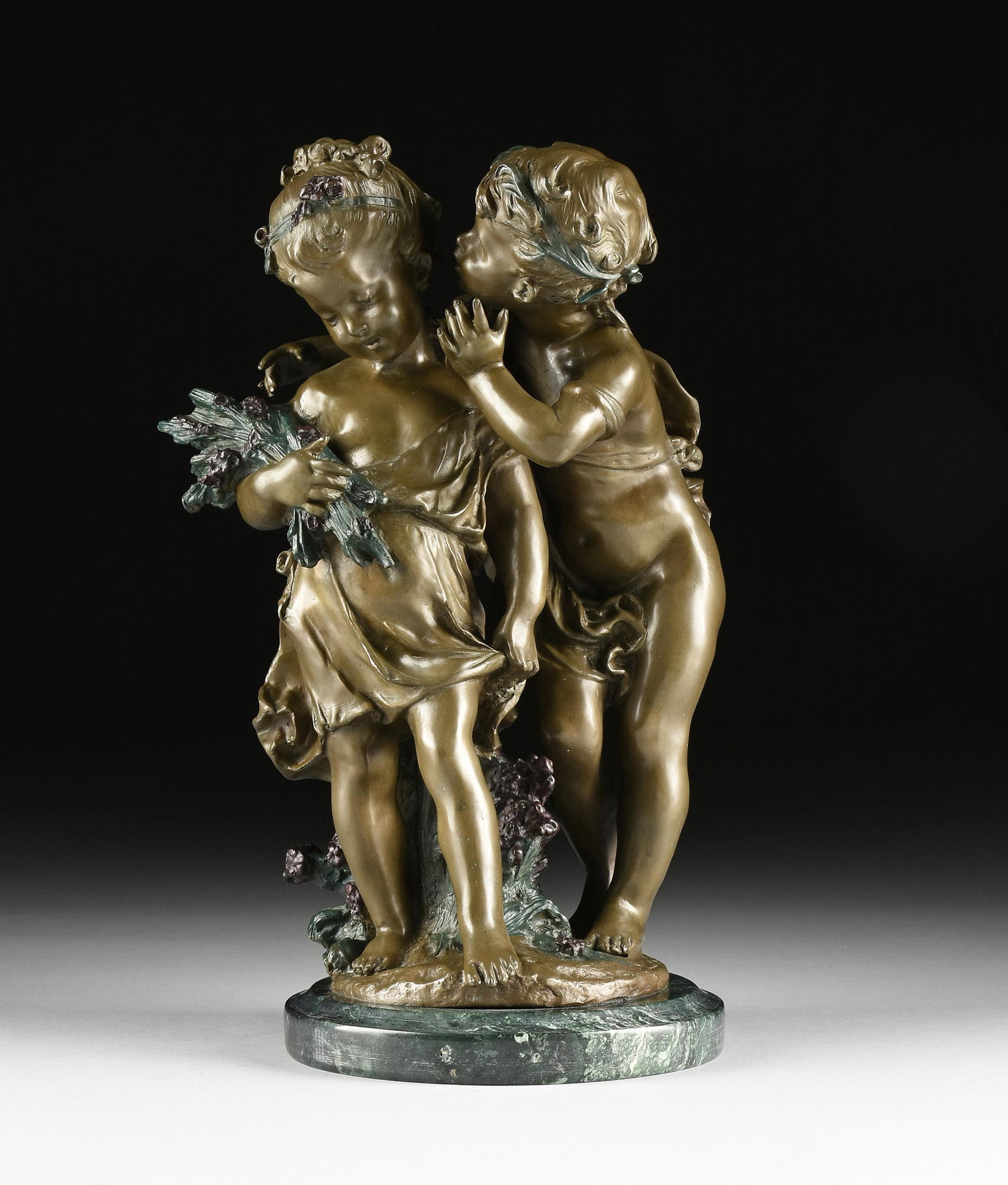 after AUGUSTE MOREAU (French 1861-1906) A BRONZE, (1 of 16)