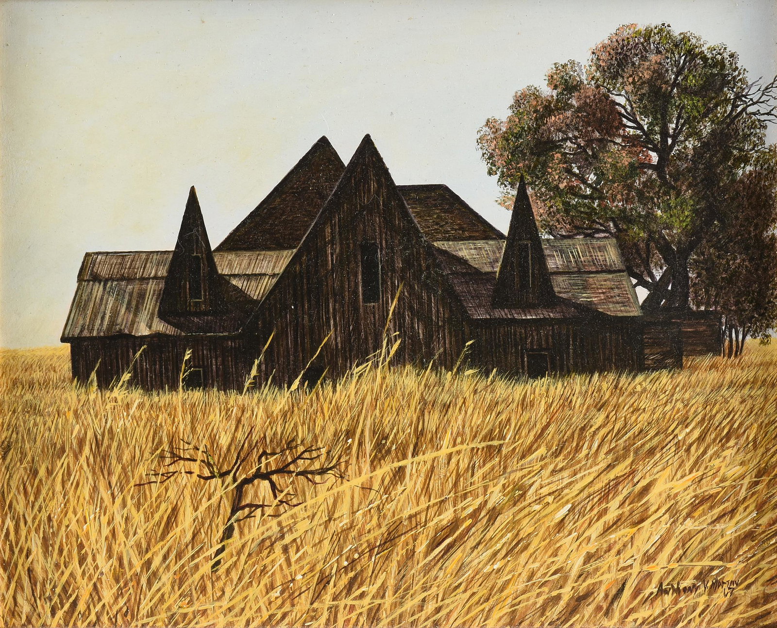 ANTHONY MARTIN (American/Texas b. 1941) A PAINTING, (1 of 12)