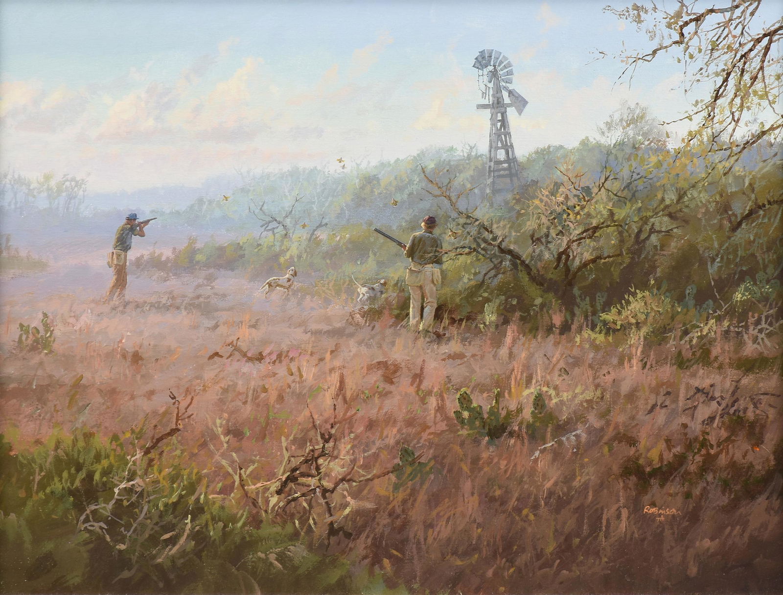 JAMES ROBINSON (American/Texas 1944-2015) A PAINTING, (1 of 13)