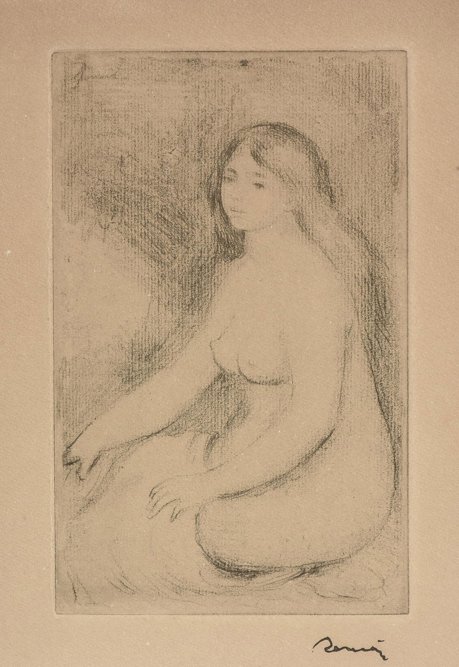 PIERRE-AUGUSTE RENOIR (French 1841-1919) A PRINT, (1 of 10)