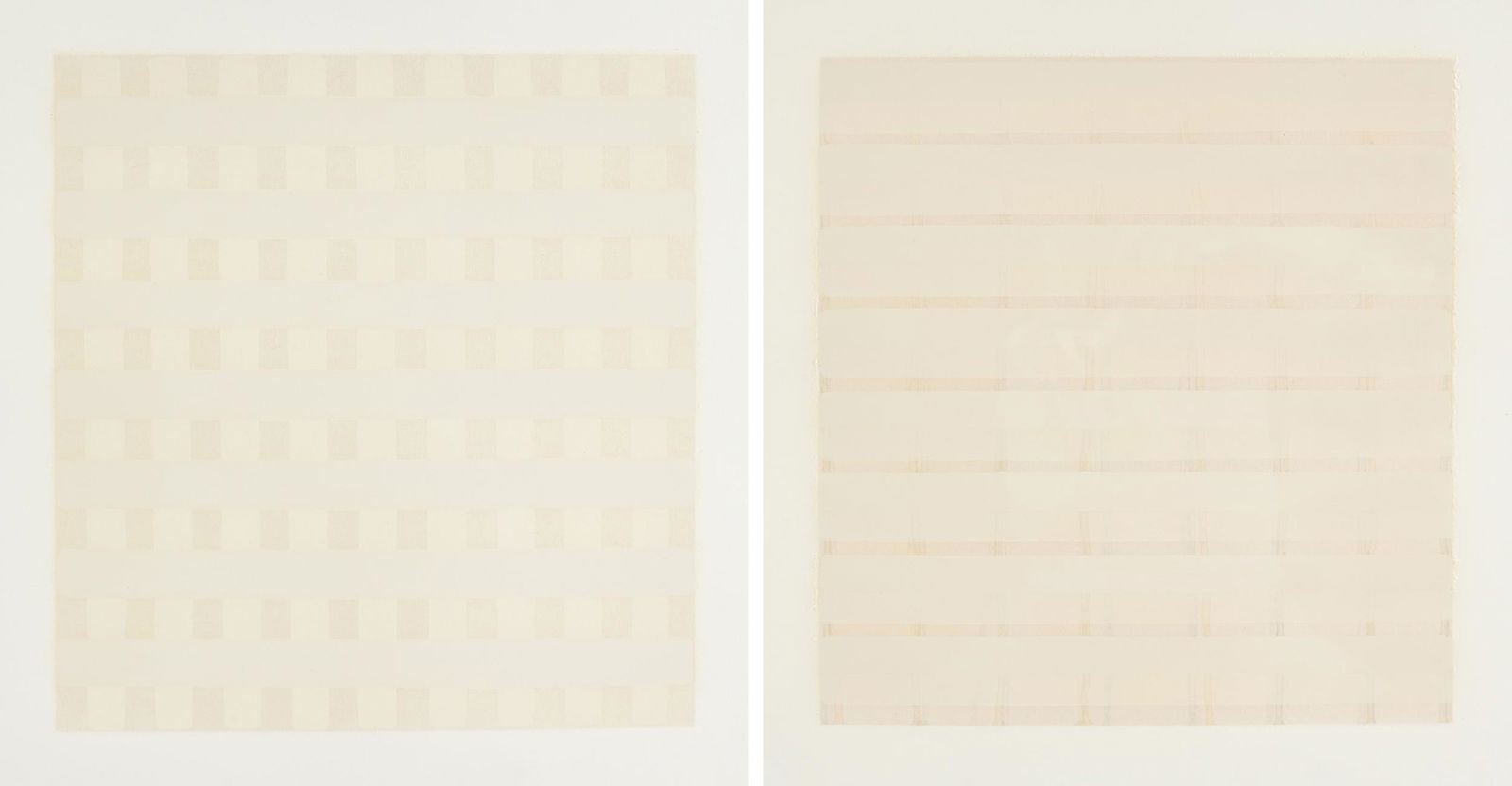 JOHNNIE WINONA ROSS (American b. 1949) TWO PRINTS,: JOHNNIE WINONA ROSS (American b. 1949) TWO PRINTS, "Sand Bend Draw," AND "Salt Spring," 2006, lithographs on paper, signed and dated in pencil L/R, "Johnnie Winona Ross," each titled in pencil at cent