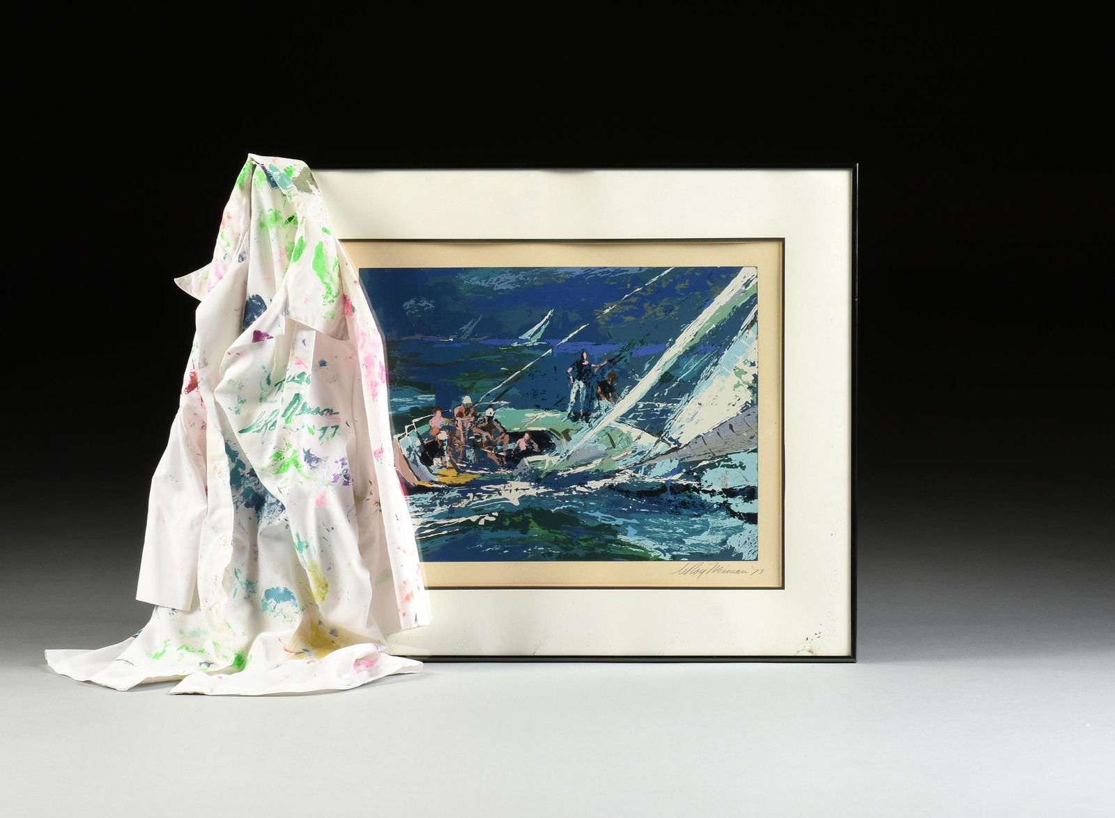 LEROY NEIMAN (American 1921-2012) A PRINT AND STUDIO (1 of 12)