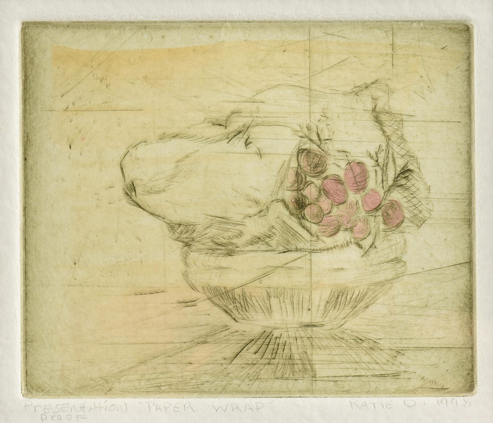 KATIE OLIVER (American 20th/21st Century) A PRINT, (1 of 5)