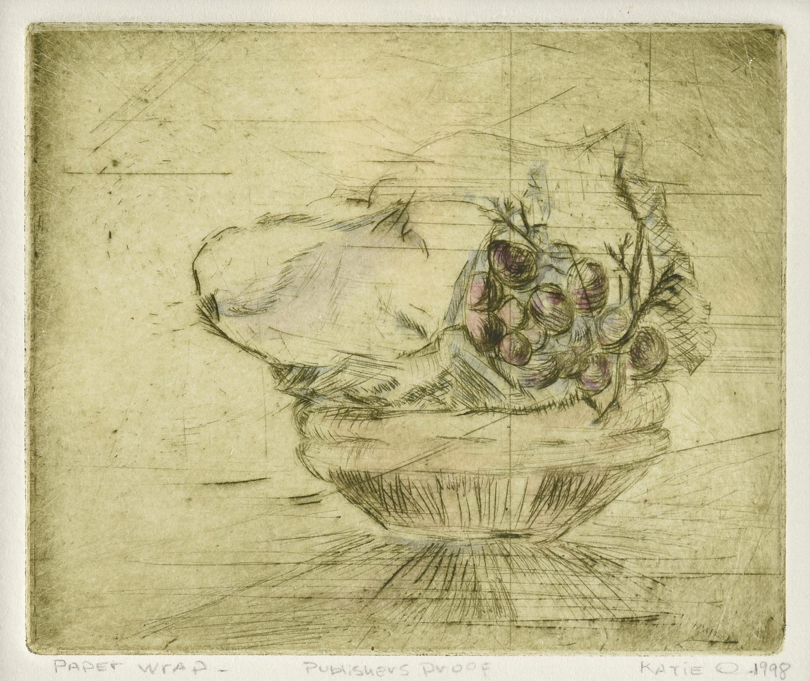 KATIE OLIVER (American 20th/21st Century) A PRINT, (1 of 5)