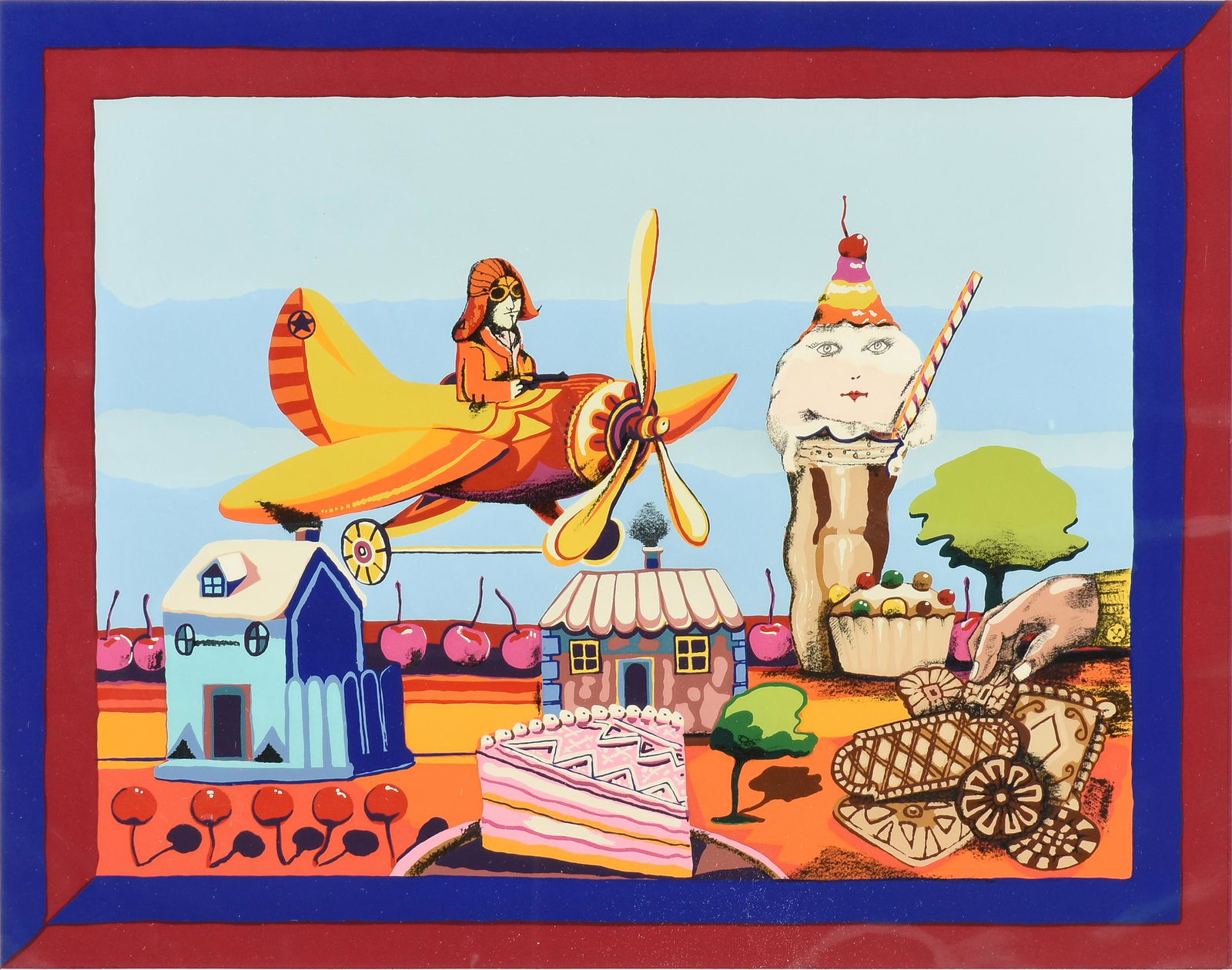 PETER PAONE (American b. 1936) A PRINT, "Child's (1 of 17)