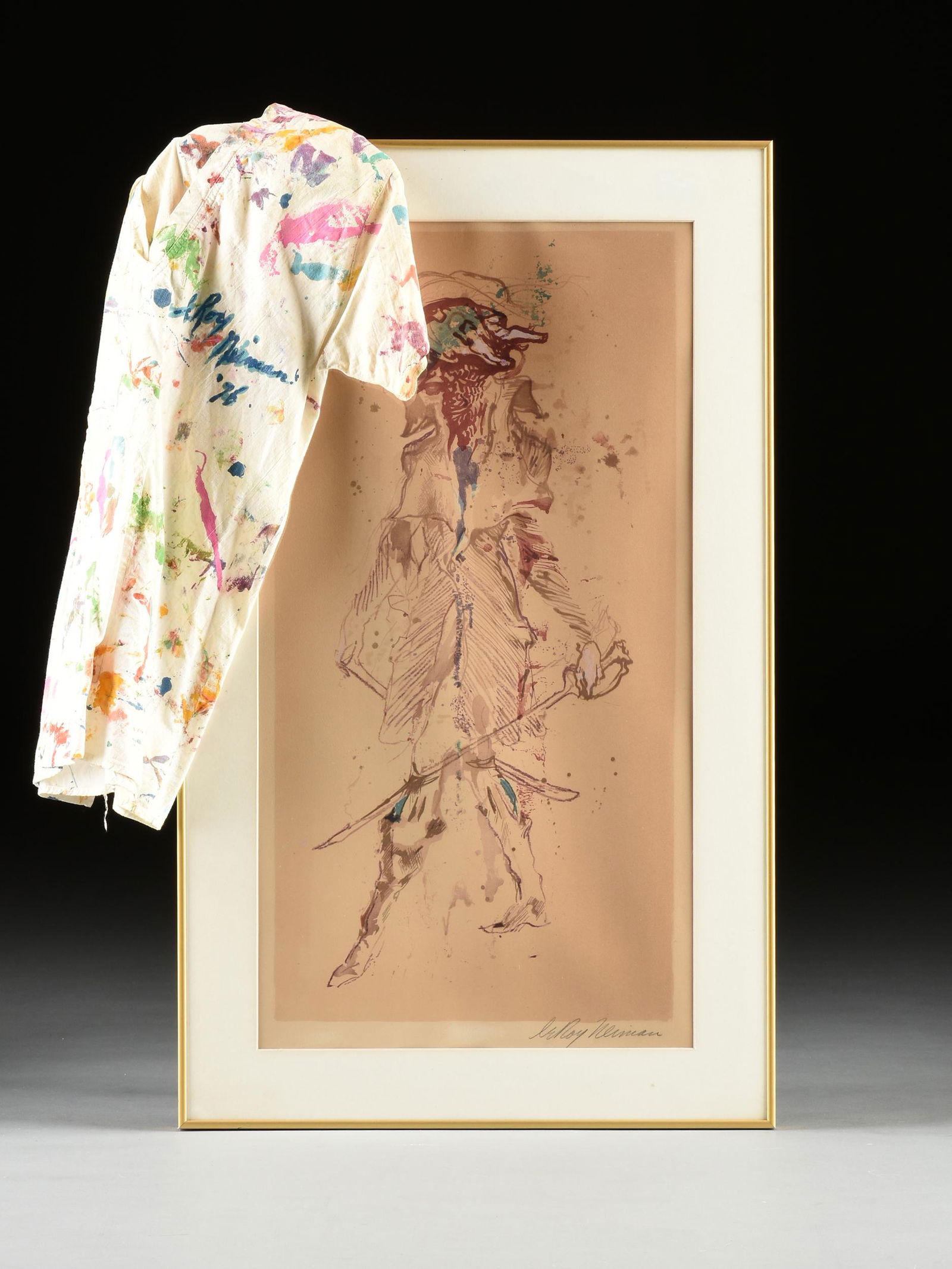 LEROY NEIMAN (American 1921-2012) A SIGNED PRINT AND (1 of 12)