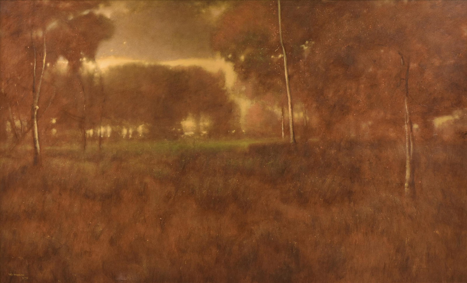 CHRIS BURKHOLDER (American/Texas b. 1952) A PAINTING, (1 of 15)