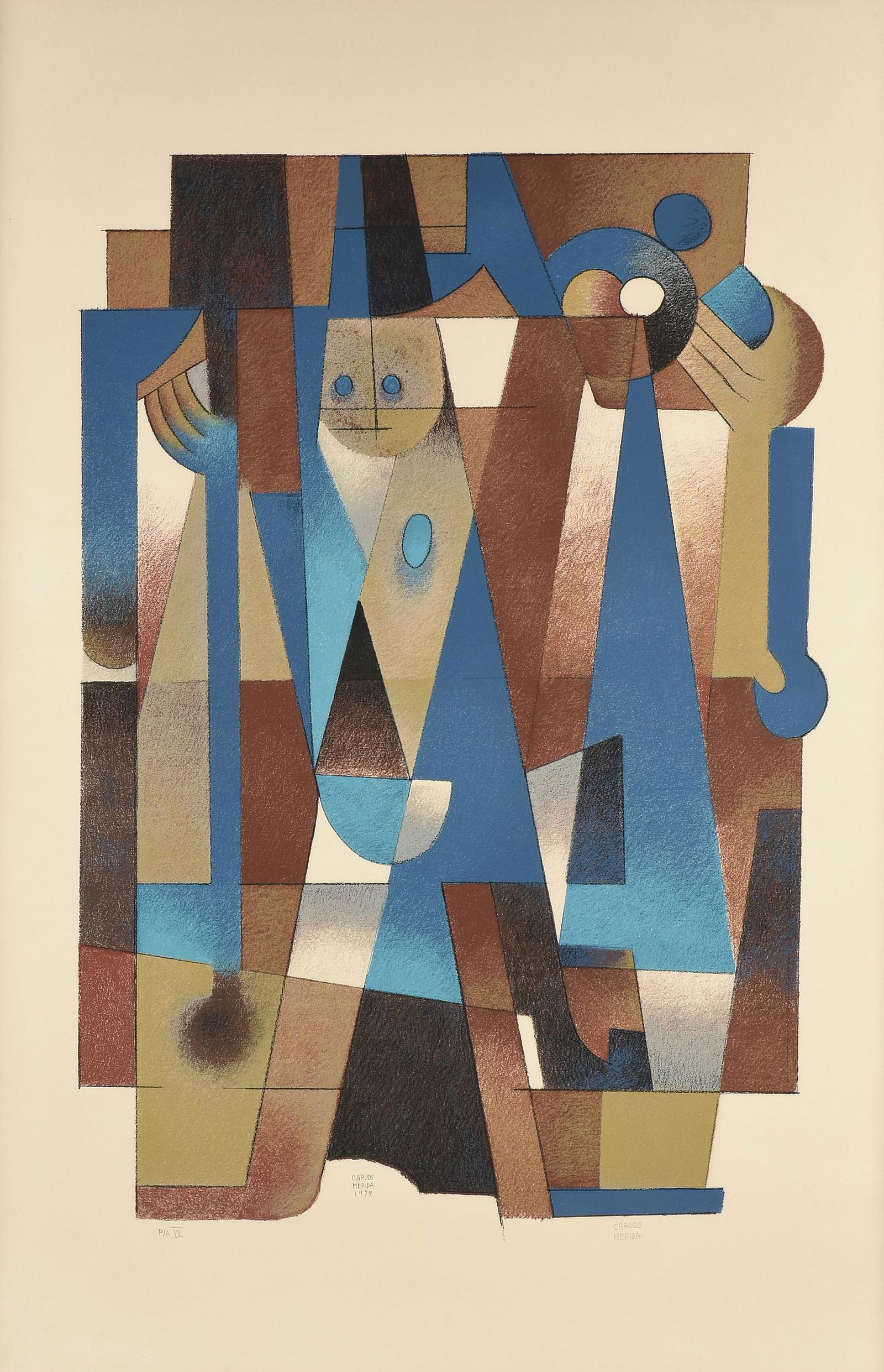 CARLOS MERIDA (Guatemalan/Mexico 1891-1984) A PRINT, (1 of 17)