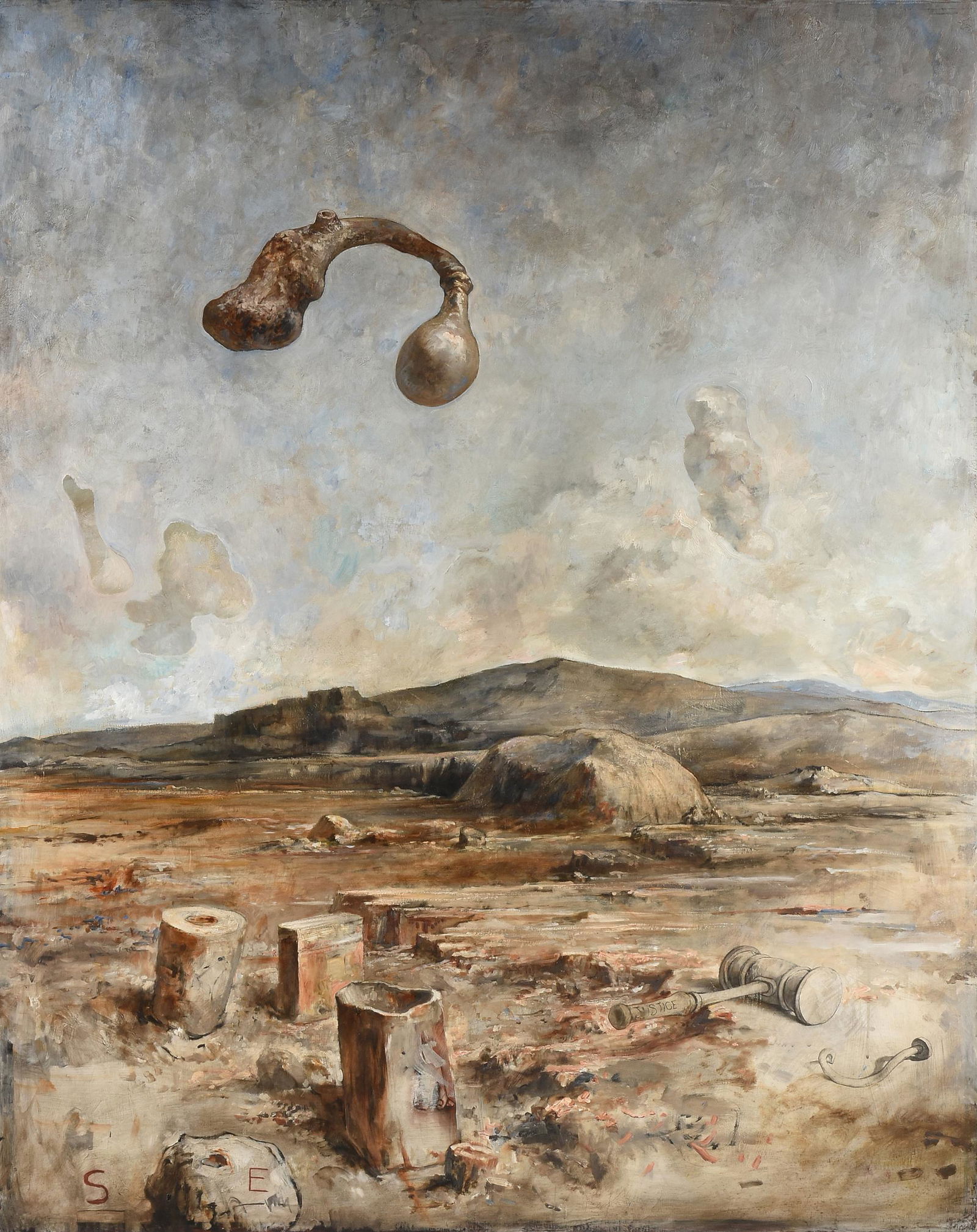 MARK GREENWALT (American/Texas b. 1961) A PAINTING, (1 of 19)