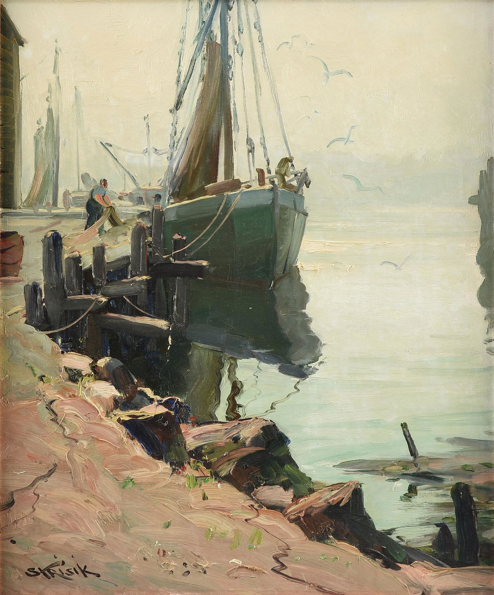 PAUL STRISIK N.A., A.W.S. (American 1918-1998) A (1 of 14)