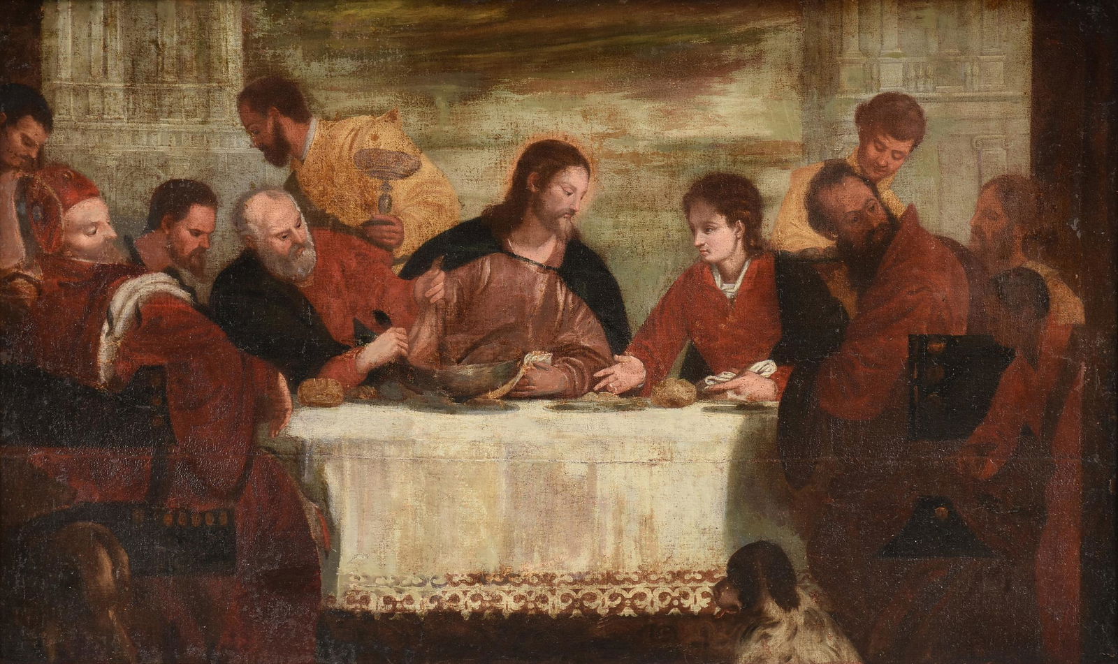 manner of PAOLO VERONESE (Italian 1528-1588) AN OLD (1 of 15)