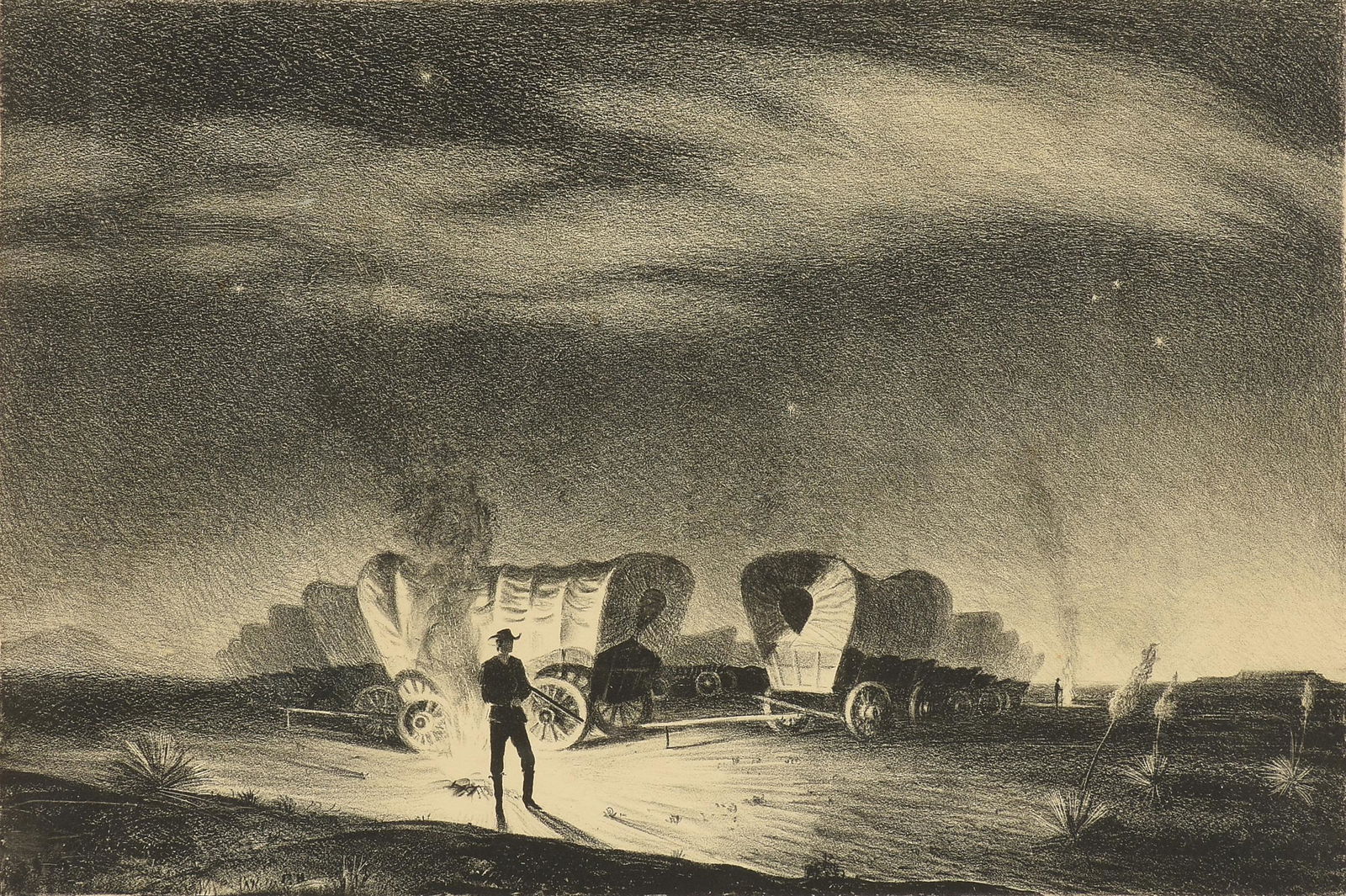 PETER HURD (American 1904-1984) A PRINT, "The (1 of 14)