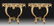 436: A PAIR OF ROCOCO REVIVAL PARCEL GILT AND CARVED WO