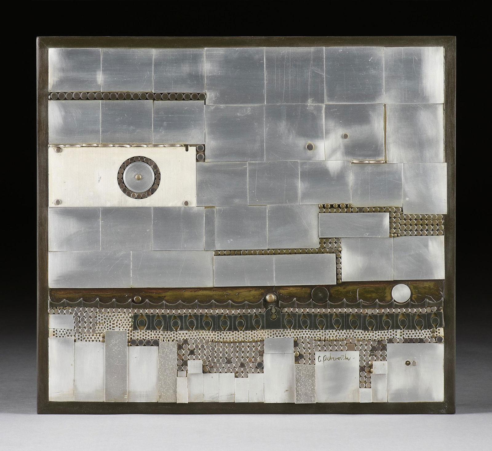 CHARLES PEBWORTH (American/Texas 1926-2019) A SCULPTURE, "As Far as the Eye Can See," 1966, (1 of 12)