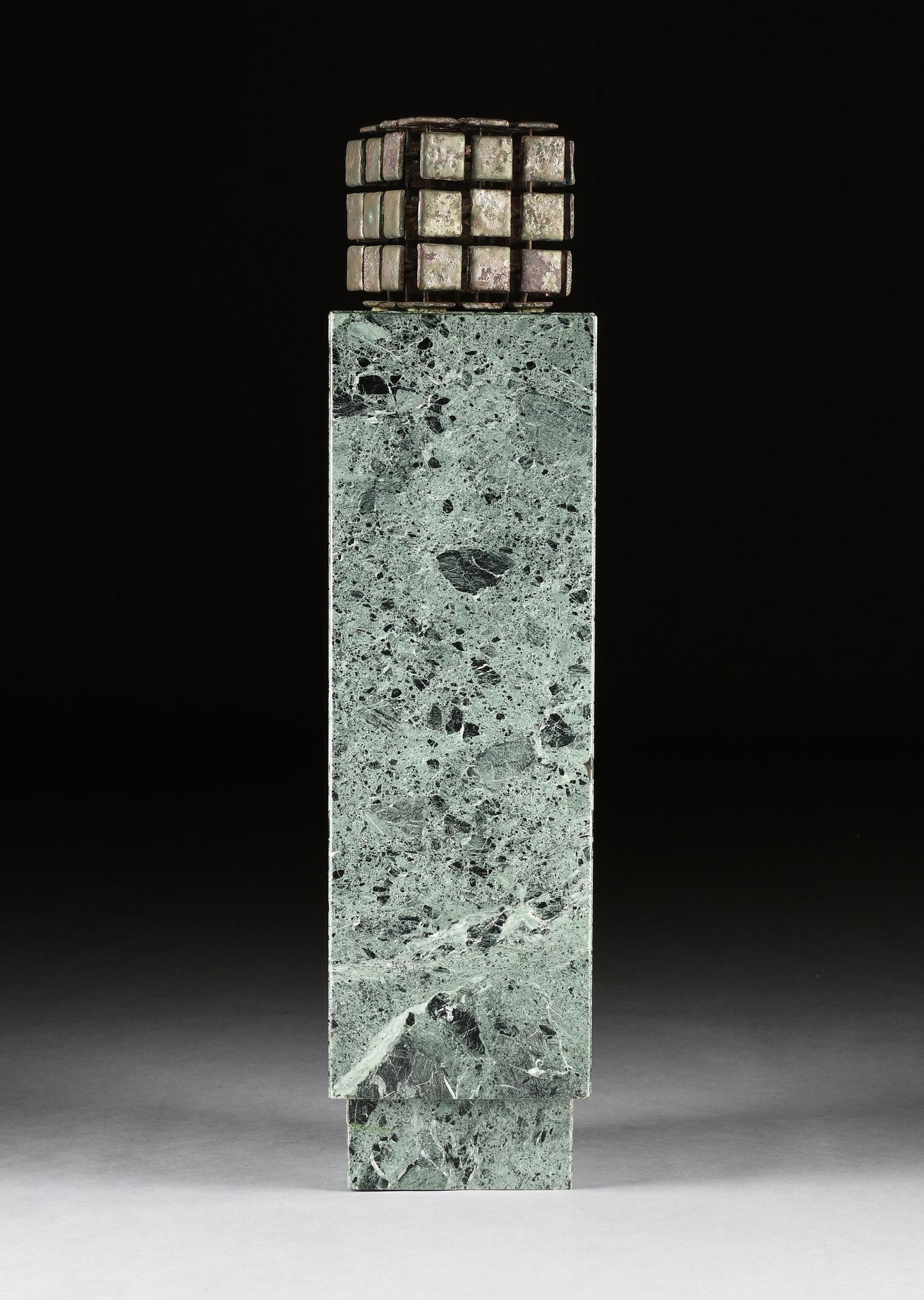 HARRY BERTOIA (American 1915-1978) A SCULPTURE, "Squares," 1967, (1 of 8)