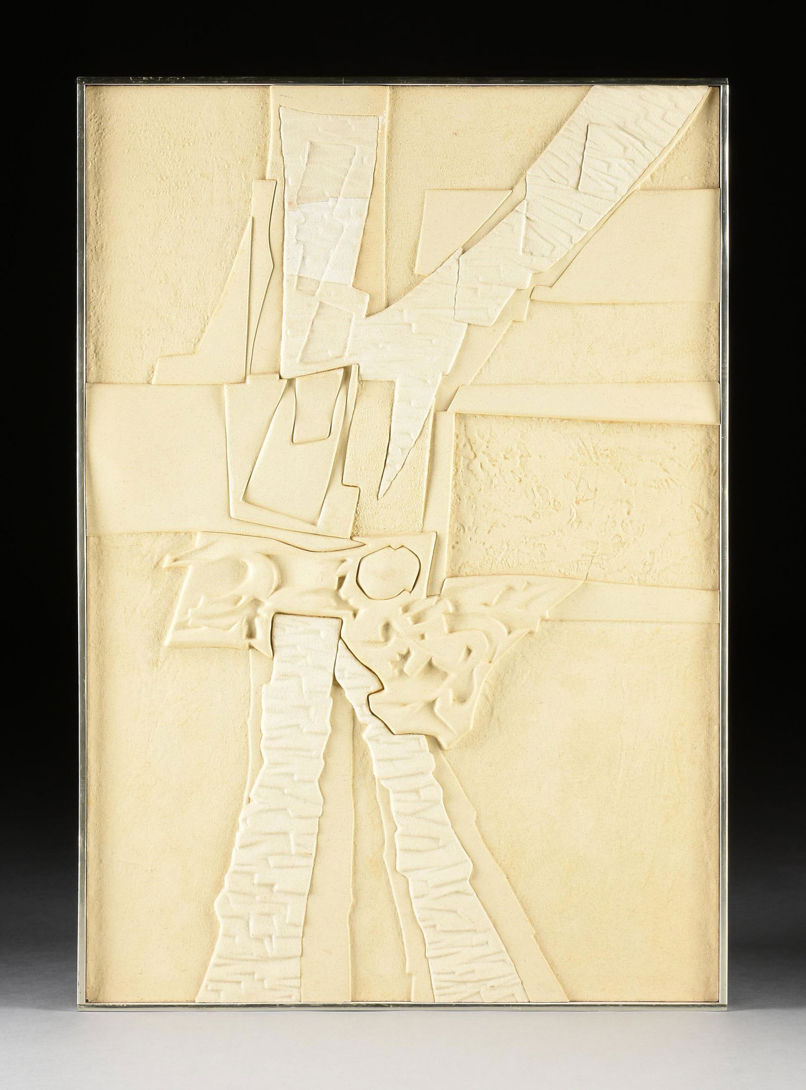 ROBERT PREUSSER (American/Texas 1919-1992) A RELIEF, "Polyurethane Relief #16," 1968, (1 of 13)