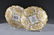 245: A PAIR OF MEISSEN PARCEL GILT AND MOLDED DISPLAY B - 3
