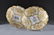 245: A PAIR OF MEISSEN PARCEL GILT AND MOLDED DISPLAY B - 4