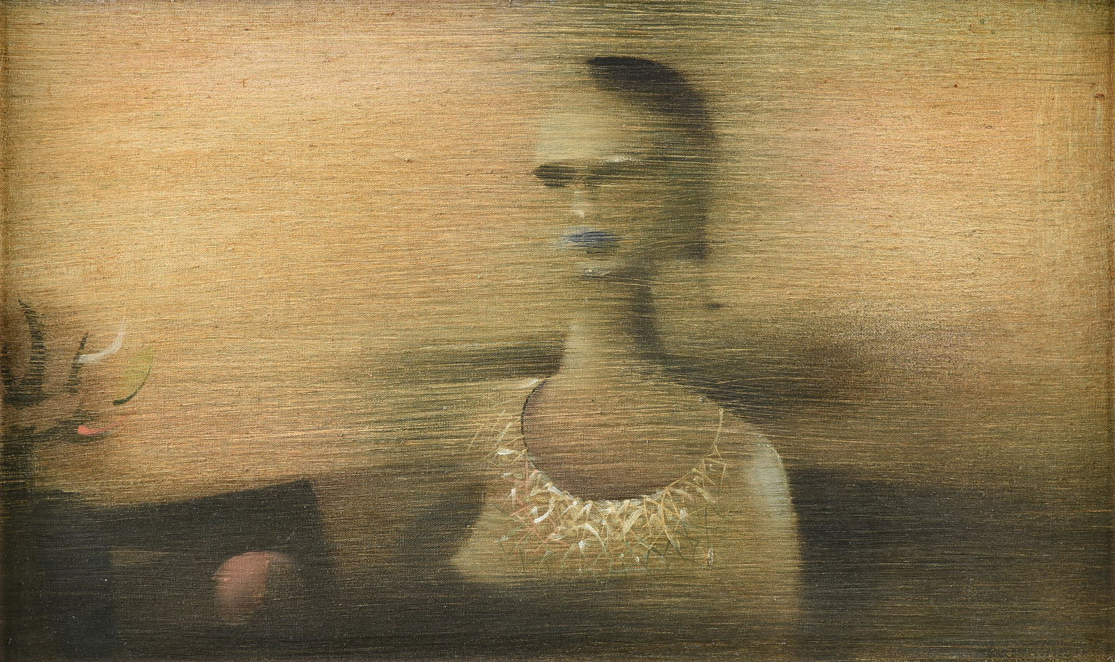 PAUL E. MAXWELL (American/Texas 1925-2015) A PAINTING, "Antique Bodice," 20TH CENTURY, (1 of 13)