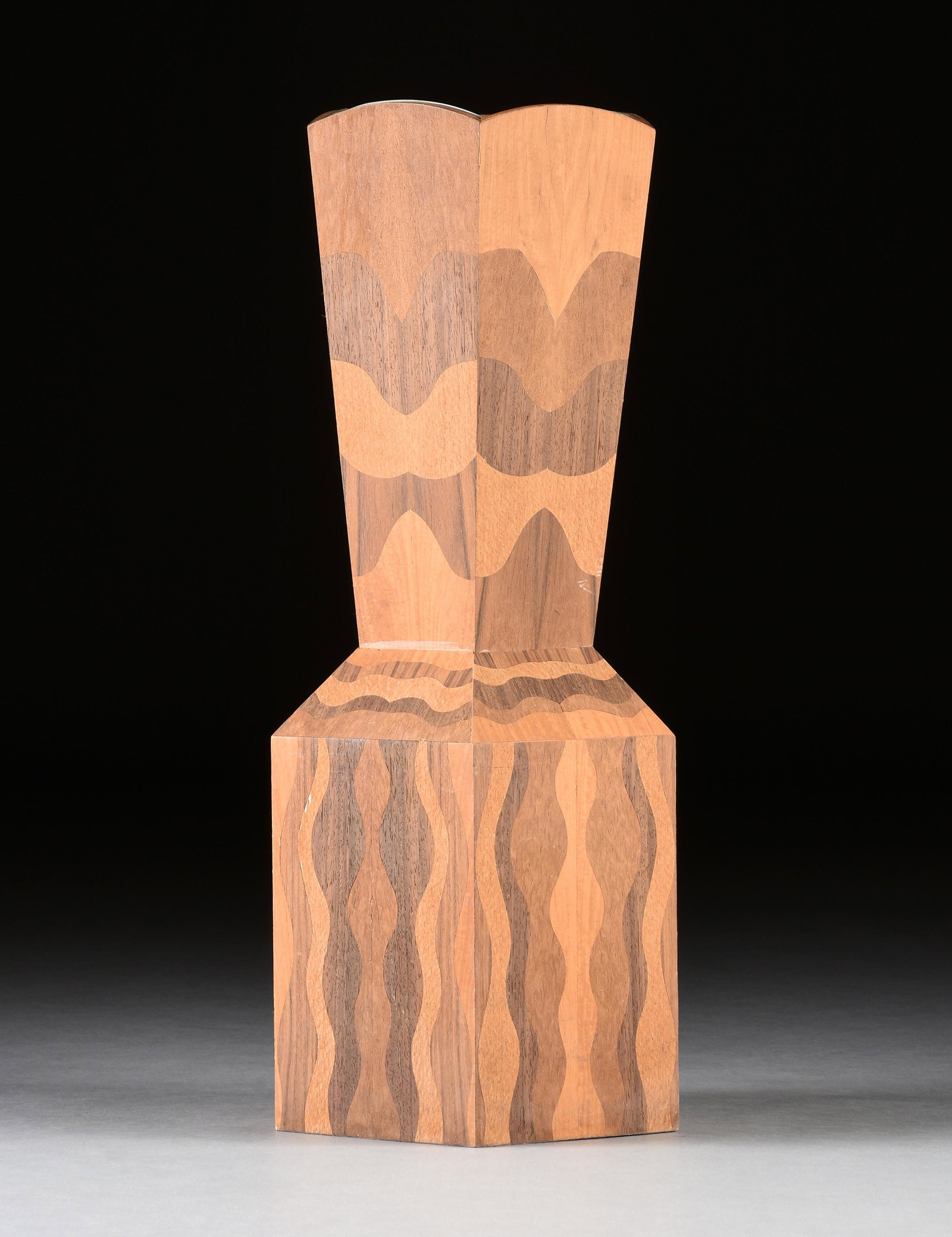 ANDY MANN (American/Texas 1947-2001) A VIDEO SCULPTURE, "Children's Museum Sparkle Box," CIRCA 1992,: ANDY MANN (American/Texas 1947-2001) A VIDEO SCULPTURE, "Children's Museum Sparkle Box," CIRCA 1992, various types of wood, mirrors, circuitry, and wiring, together with the artist's notebook with ske