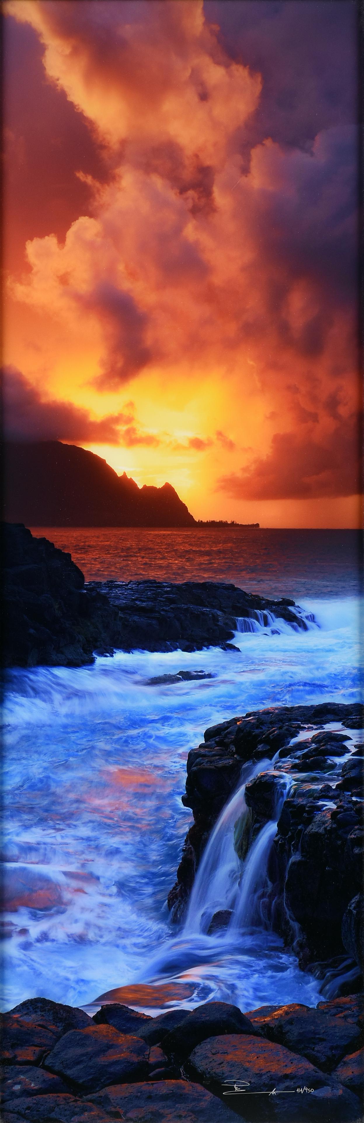 PETER LIK (Australian b. 1959) A PHOTOGRAPH, "Kauai Dreaming," 21ST CENTURY, (1 of 13)