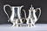 118: AN ASSEMBLED FOUR PIECE AMERICAN STERLING PARTIAL - 6