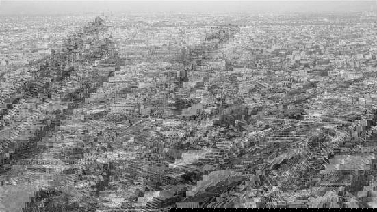 MICHAEL NAJJAR (German b. 1966) A VIDEO INSTALLATION, "The Invisible City," 2004: MICHAEL NAJJAR (German b. 1966) A VIDEO INSTALLATION, "The Invisible City," 2004, two DVDs, each titled, "the invisible city," one DVD is numbered, signed, and dated, "edition 3/10 / M. Najjar / 2004,