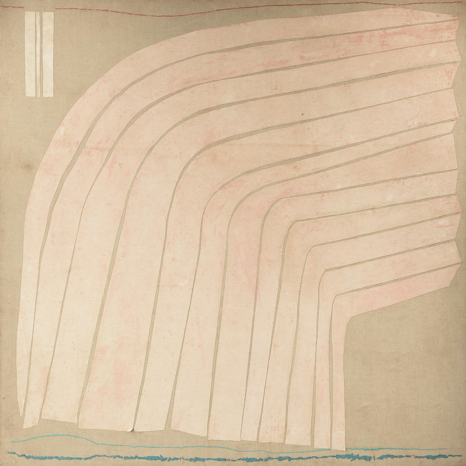 STANLEY ROBERT BOXER (American 1926-2000) A COLLAGE, "Summer Cocoa," NEW YORK, JUNE 1970 (1 of 16)