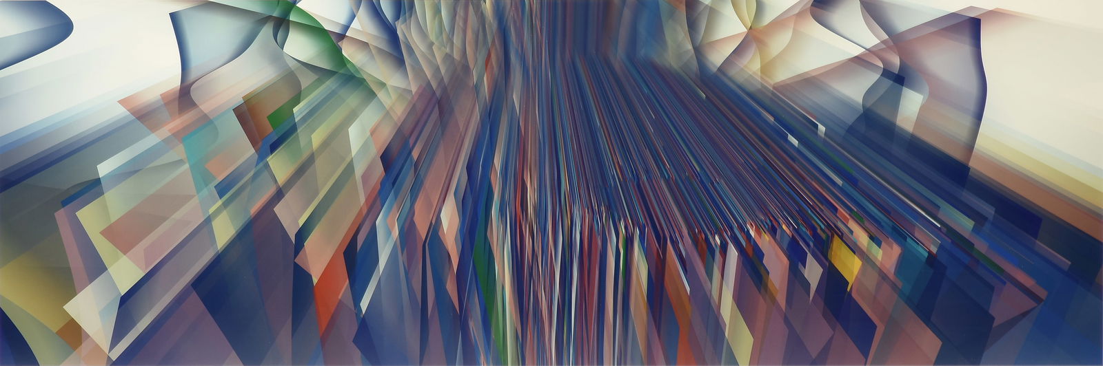 JASON SALAVON (American b. 1970) A PRINT, "American Varietal (Directorate)," 2008: JASON SALAVON (American b. 1970) A PRINT, "American Varietal (Directorate)," 2008, digital C-print in color on paper; 75" x 25", framed 83 1/2" x 33 1/2".