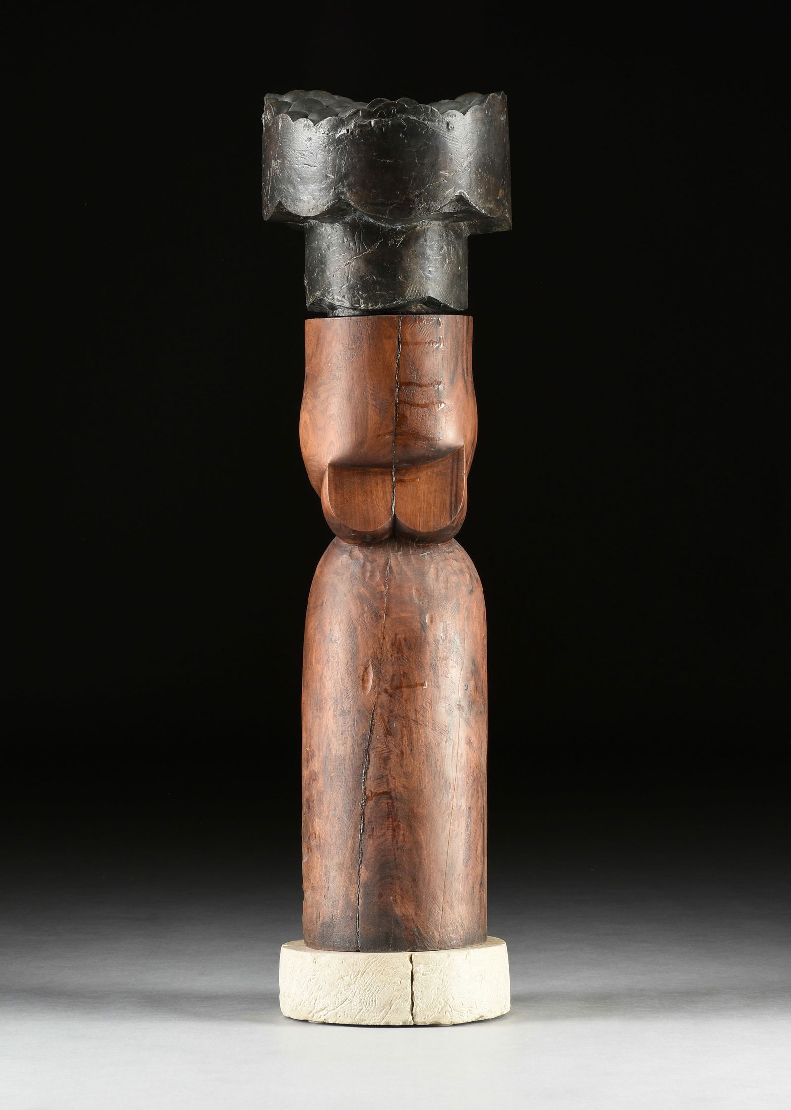 attributed to WILLARD HIRSCH (American 1905-1982) A SCULPTURE, "Female Figure (Unknown)," PROBABLY S (1 of 9)