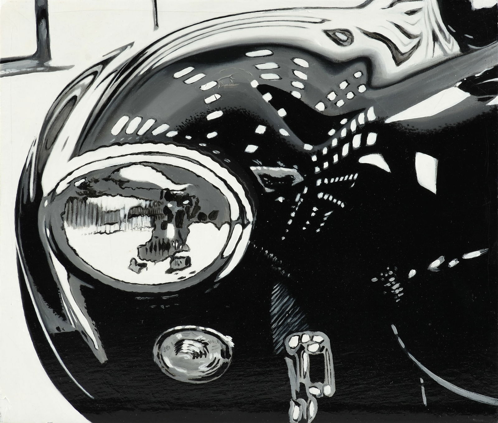 CHERYL KELLEY (American b. 1968) A PAINTING, "Cobra Eye," 2005, (1 of 12)