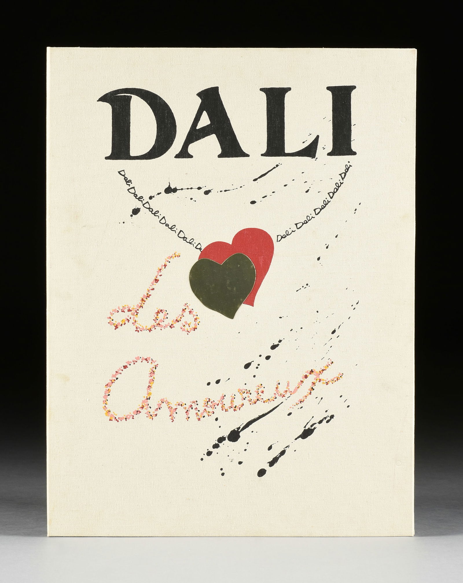 SALVADOR DALI (Spanish 1904-1989) A PRINT PORTFOLIO, "Les Amoureux," 1979, (1 of 20)