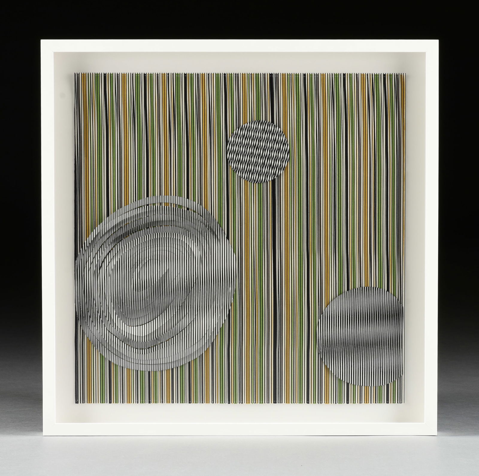 ORNA FEINSTEIN (Israeli/American b. 1954) A PRINT, "Tree Dynamics #87," 2015, (1 of 10)