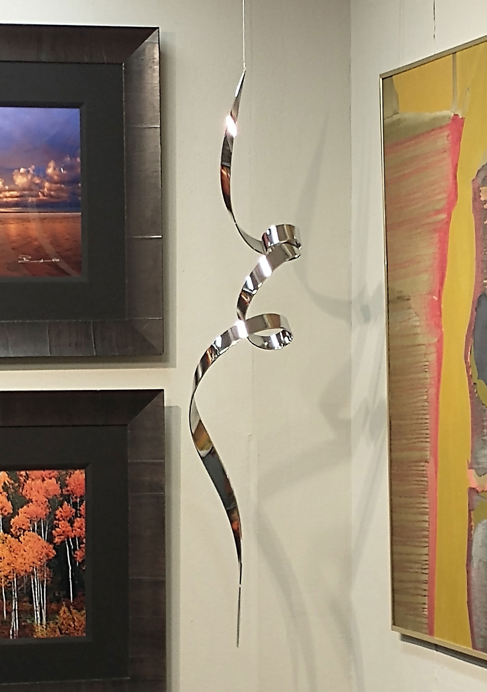 ELIJAH DAVID HERSCHLER (American b. 1940) A SCULPTURE "Ribbon (Untitled)," CIRCA 1974, (1 of 3)