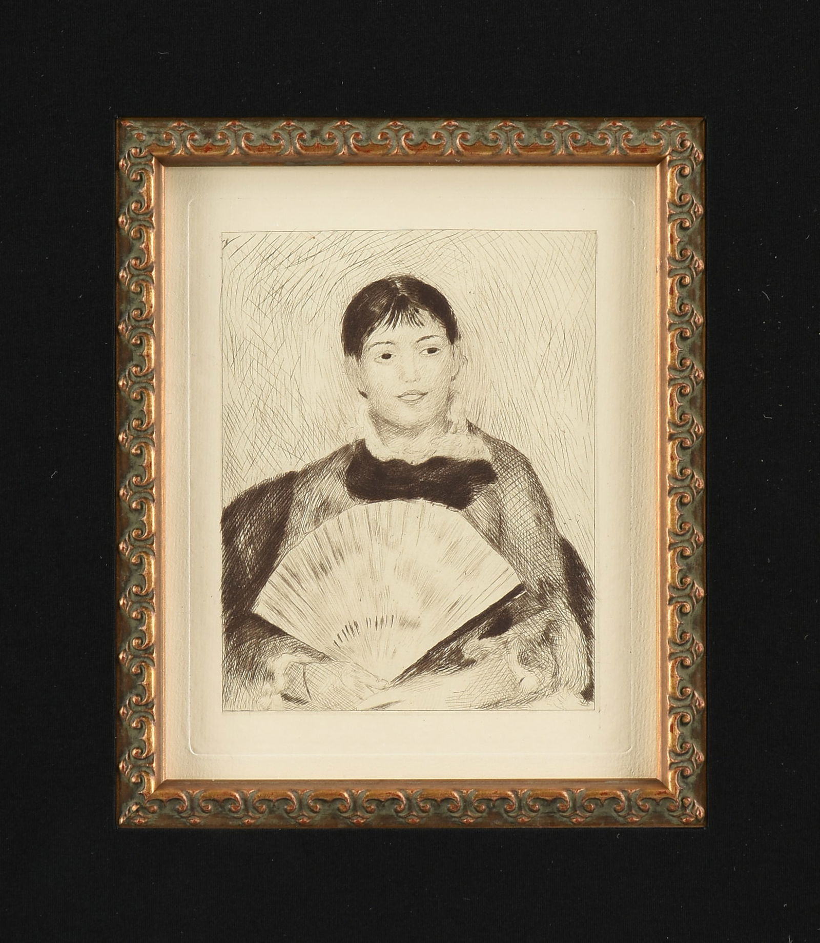 AUGUST MARIE LAUZET (French 1865-1898) TWO PRINTS, after PIERRE AUGUSTE RENOIR (French 1841-1919) (1 of 10)