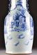 287: A LARGE VINTAGE CHINESE BLUE ENAMELED CELADON GROU - 3