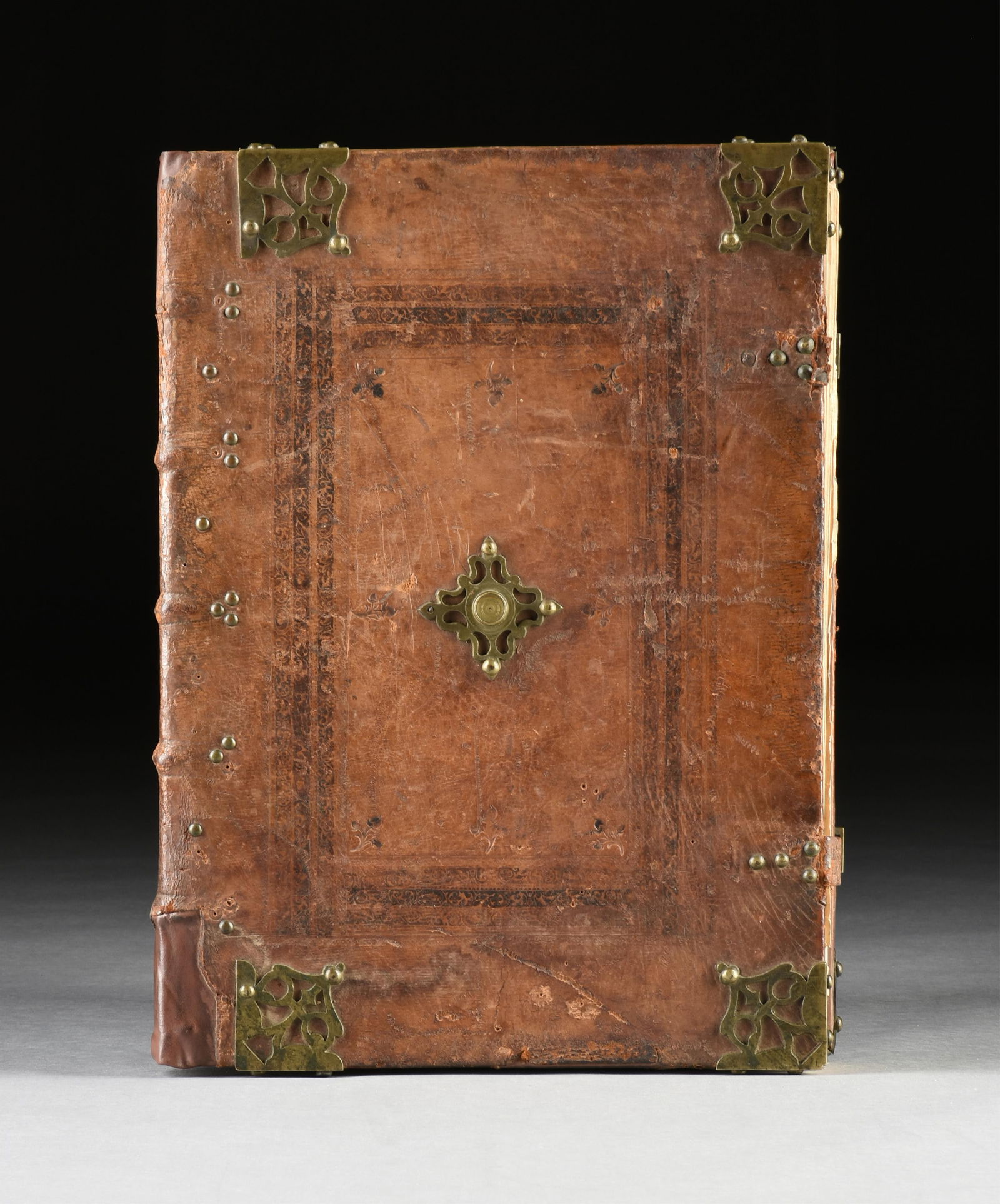 A GREGORIAN CHANT BOOK, ROMAN CATHOLIC LITURGICAL CHANT IN LATIN, FOR THE FIRST SUNDAY OF ADVENT, (1 of 5)