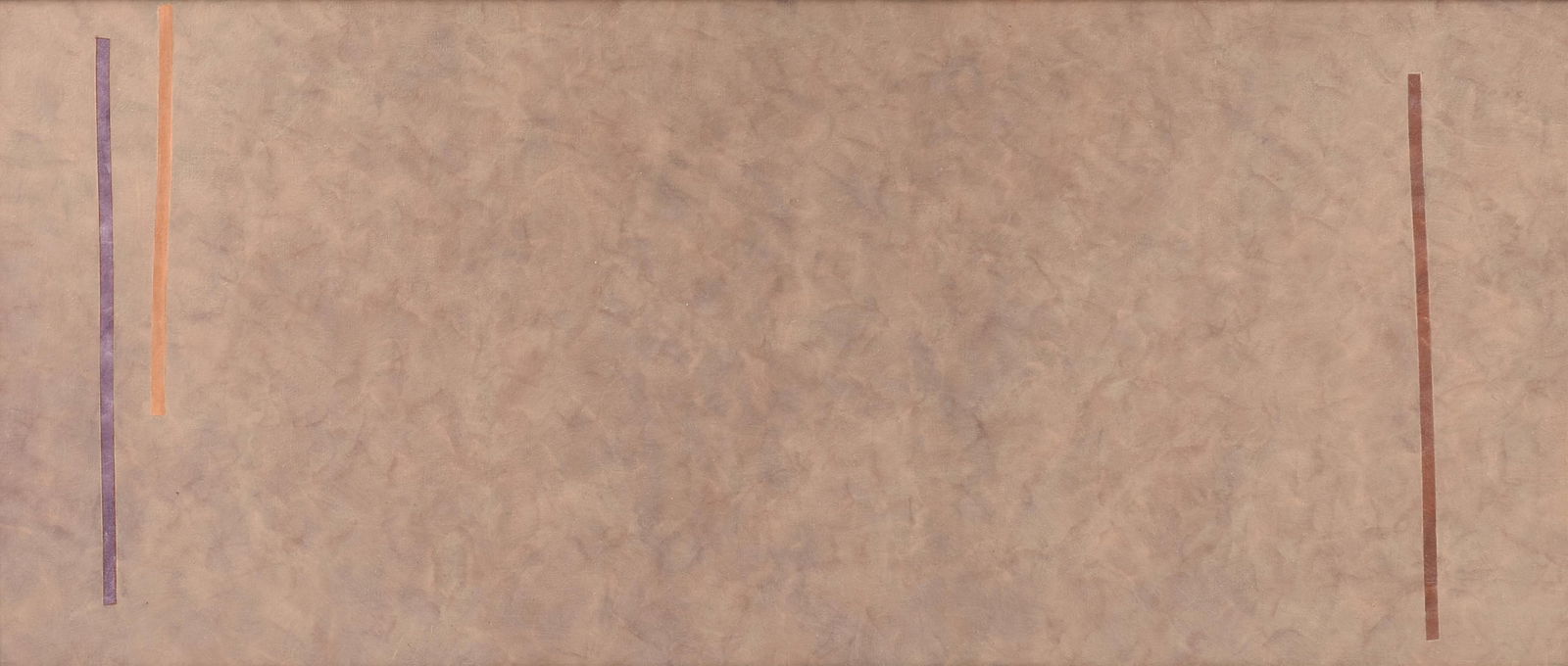 JANE ALLENSWORTH (American/Texas 1937-2023) A PAINTING, "Untitled," 1975 (1 of 12)