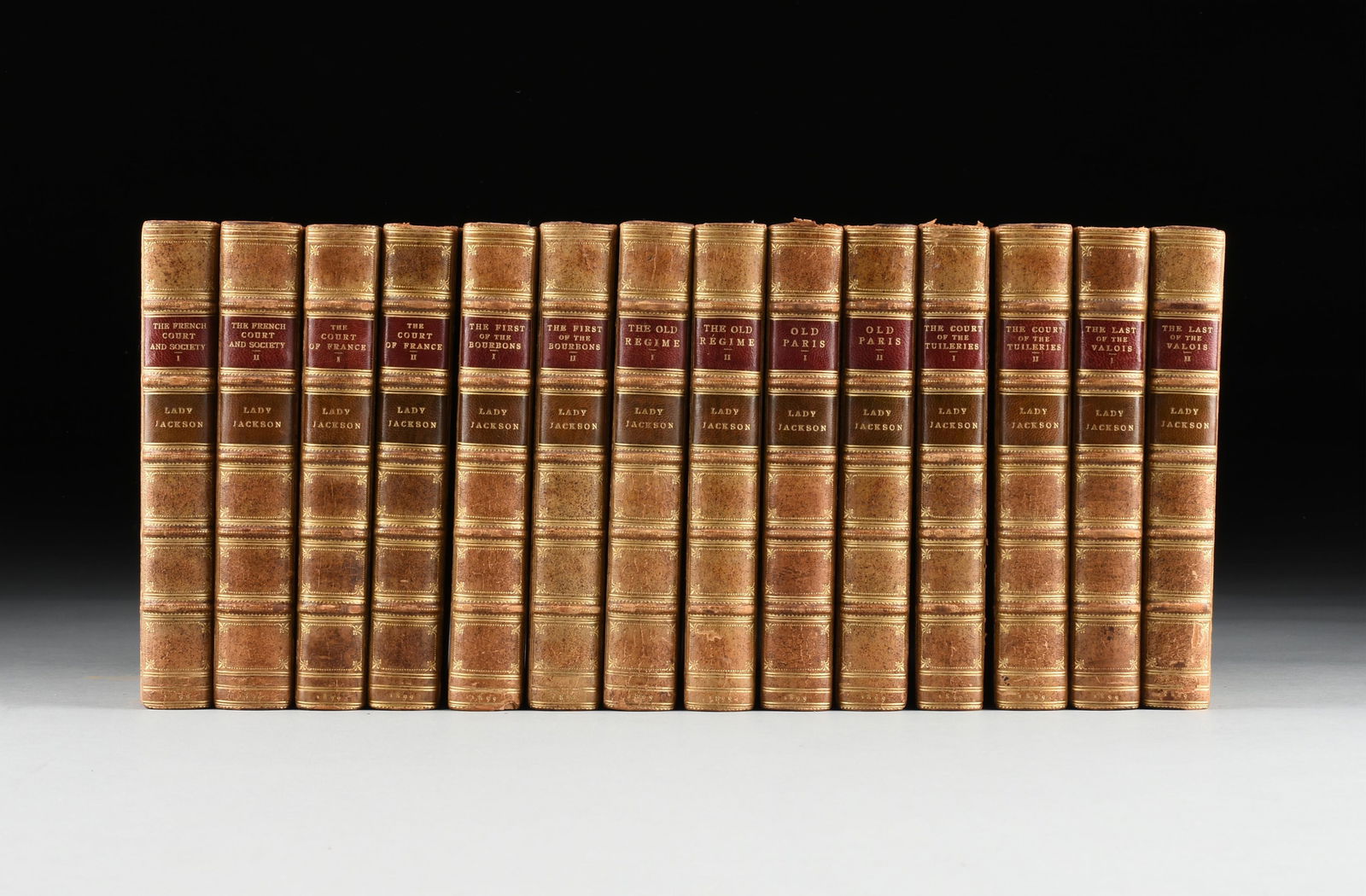 LADY JACKSON'S WORKS, FOURTEEN VOLUME SET, 1899 (1 of 10)