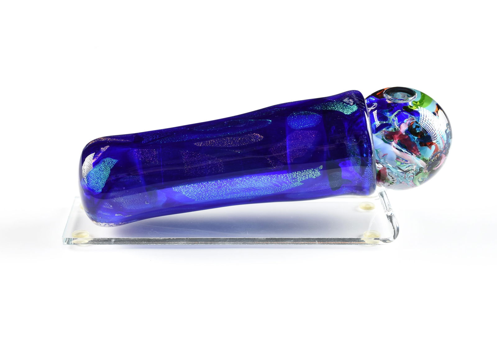 DEBBIE AND DAVID ROSENFELDT (American) "Kaleidoscope," 2007, blown glass, signed and dated, "Debbie (1 of 6)