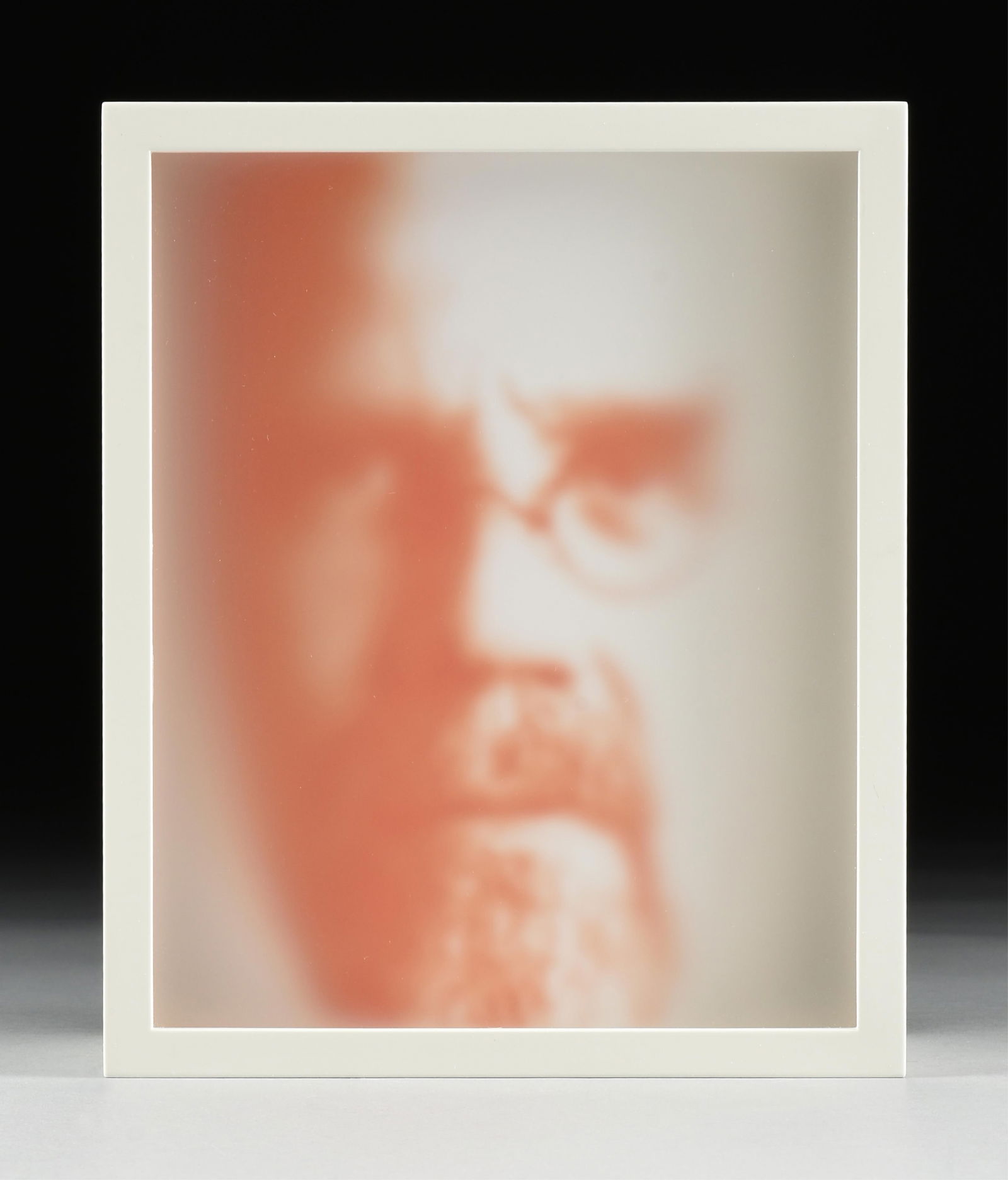MAXIM WAKULTSCHIK (Belarusian b. 1973) "Chuck Close" from the series "Reflections," 2013, plexiglas, (1 of 5)