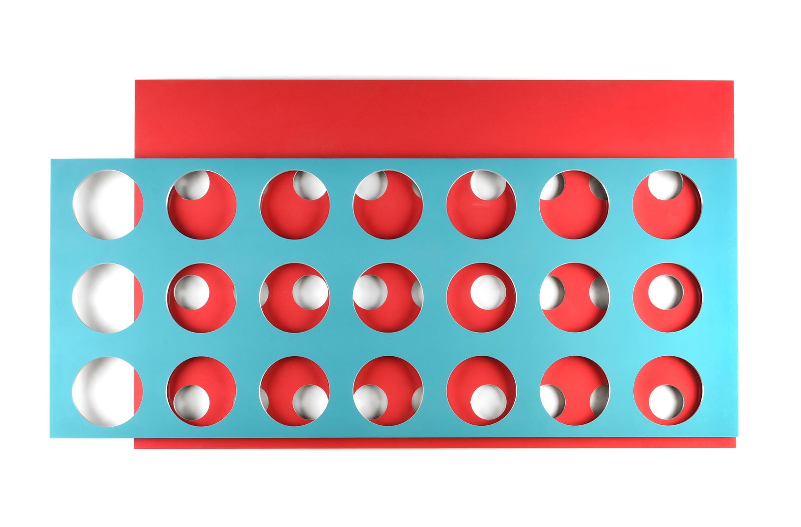 CHRISTIAN ECKART (Canadian/American b. 1959) "Vida," 2006, acrylic on aluminum, signed on reverse, (1 of 12)