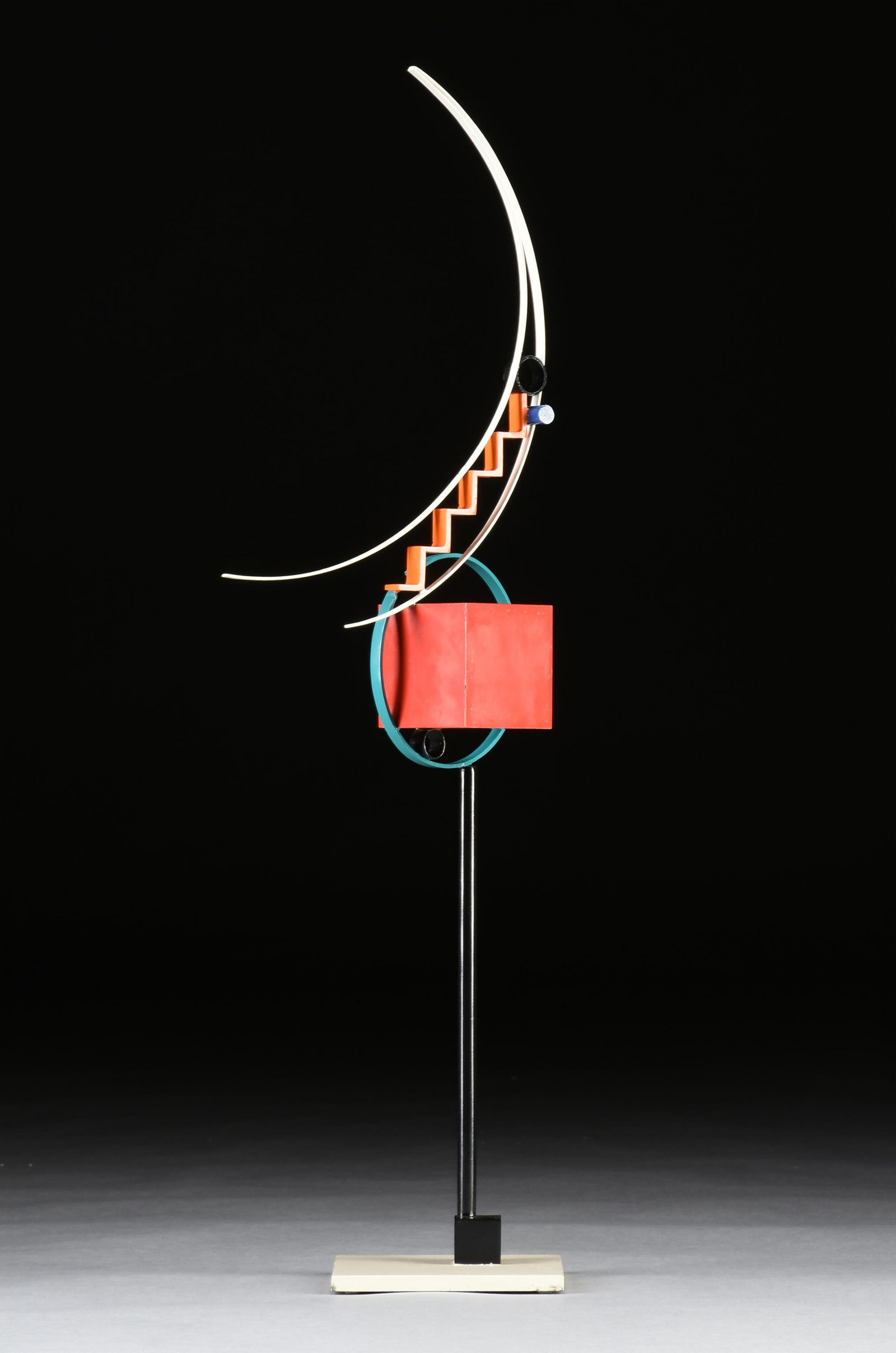 FLETCHER BENTON (American 1931-2019) “Steel Watercolor #69,” 1985, painted steel (1 of 8)