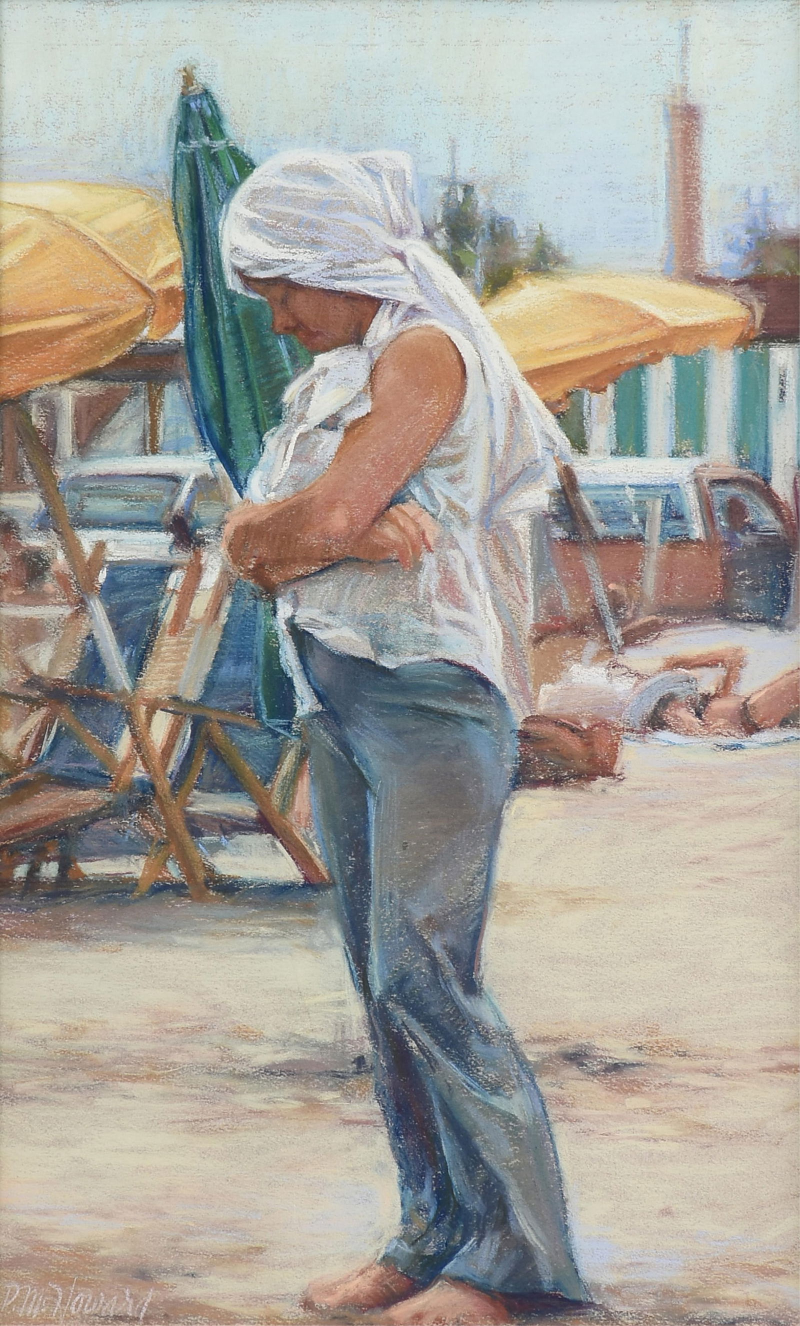 PAULINE HOWARD (American/Texas b. 1951) "Contemplation," 20TH CENTURY, (1 of 12)