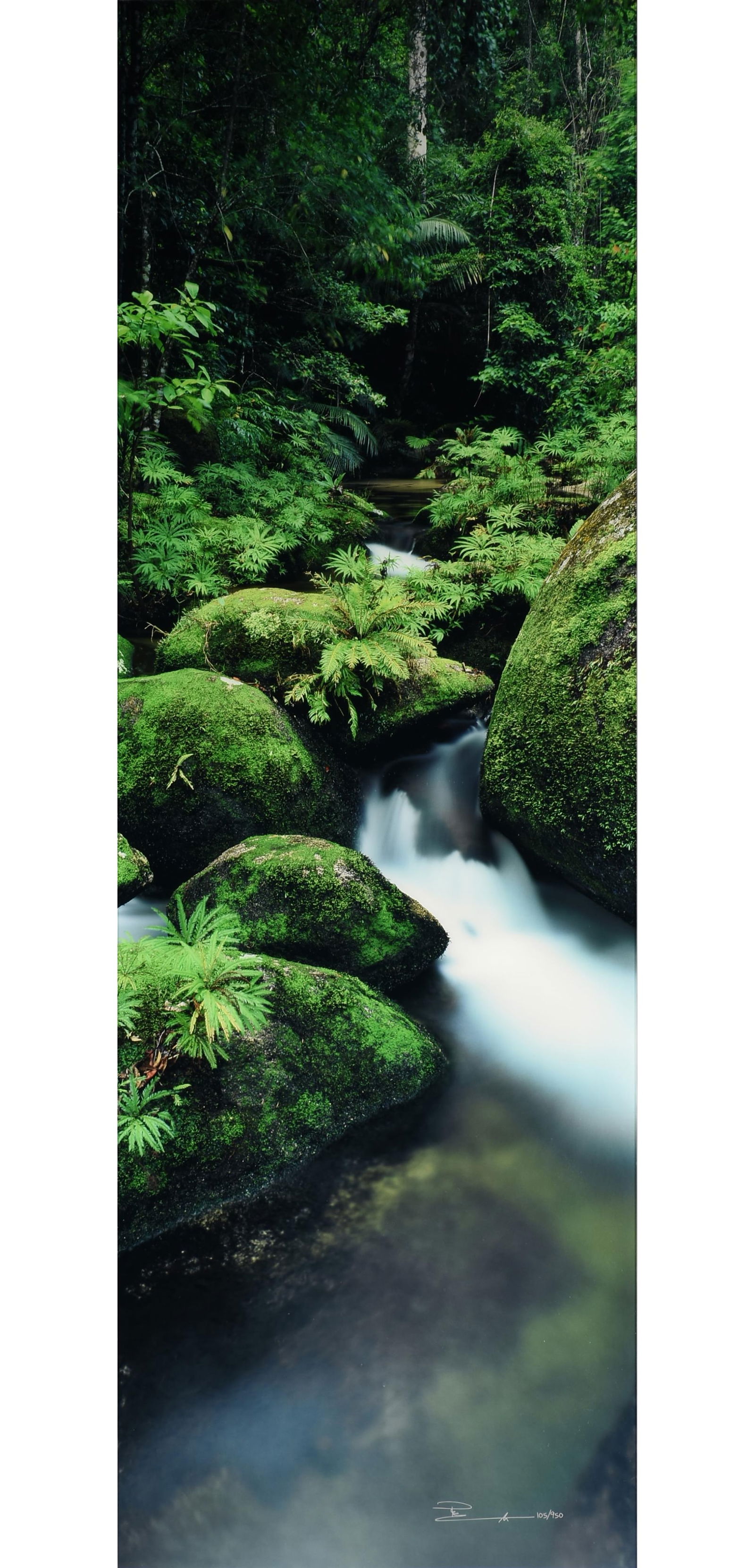 PETER LIK (Australian b. 1959) "Hidden Falls," 21ST CENTURY, (1 of 14)