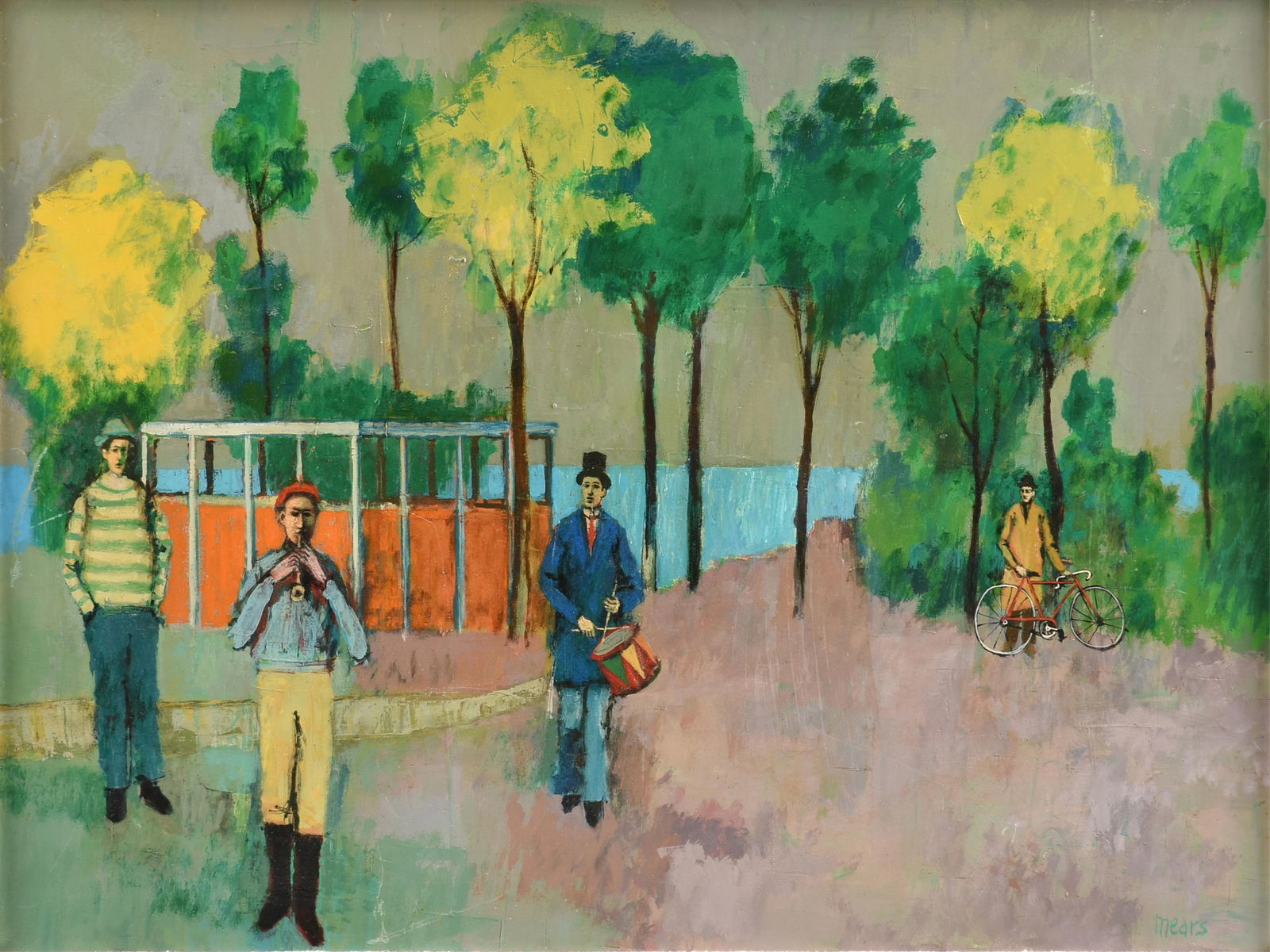 HERB MEARS (American 1923–1999) "By the Sea, By the Sea," (1 of 13)