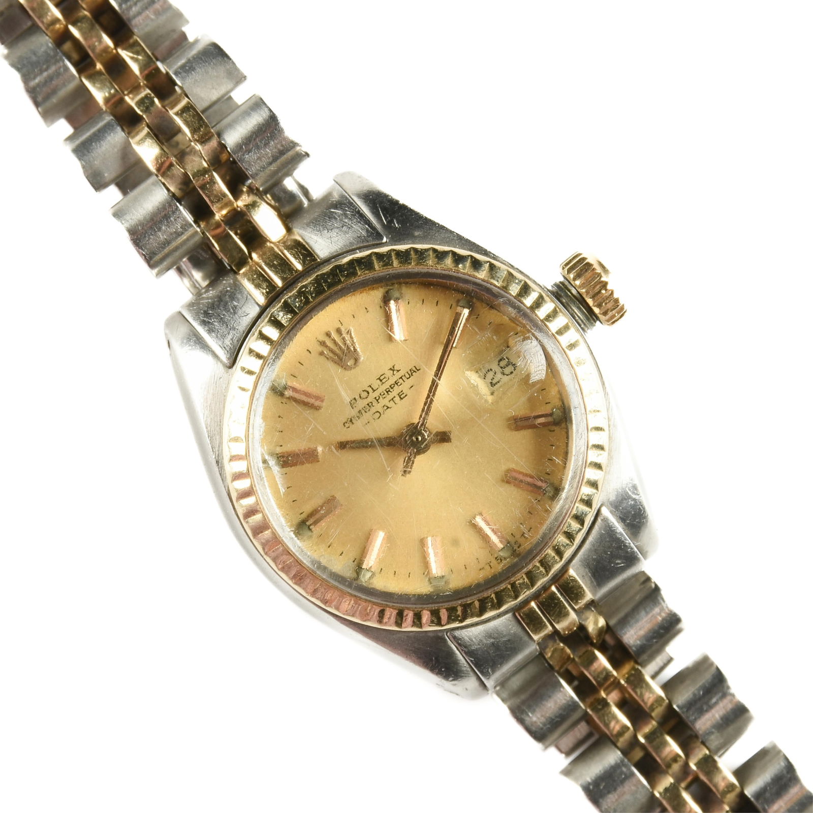 A ROLEX DATEJUST LADIES WATCH, SWISS, LATE 20TH CENTURY, (1 of 6)
